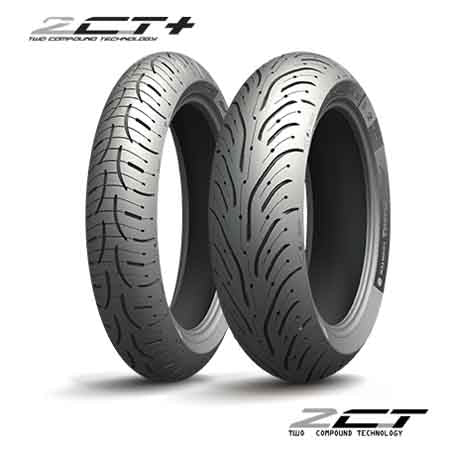 The versatile radial tyre for maxi-scooters! With identical performance to the Pilot Road 4 moto, the Pilot Road 4 SC offers versatility and safety as well as greater braking capability on wet roads.