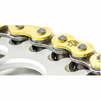 Renthal R3-3 chains are specially developed utilising Renthal's SRS technology to increase the service life